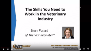 The Skills You Need to Work in the Veterinary Industry webinar thumbnail