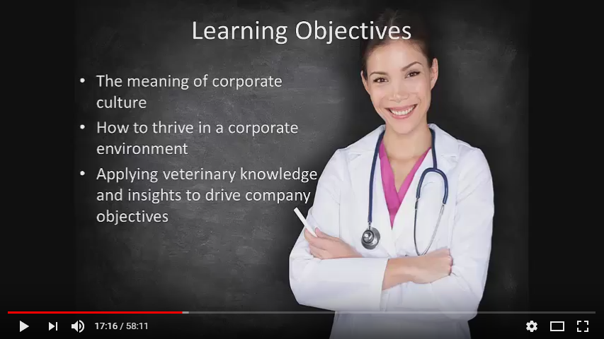 They Don't Teach Corporate in Veterinary School webinar thumbnail They Don't Teach Corporate in Veterinary School webinar thumbnail
