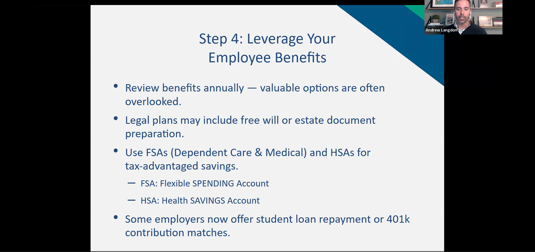 Finance Without the Fluff webinar thumbnail